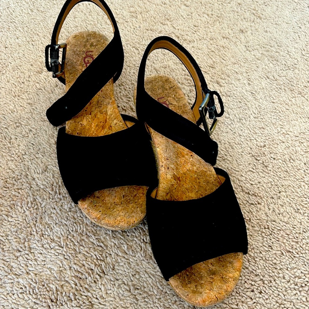 UGG wedge sandals